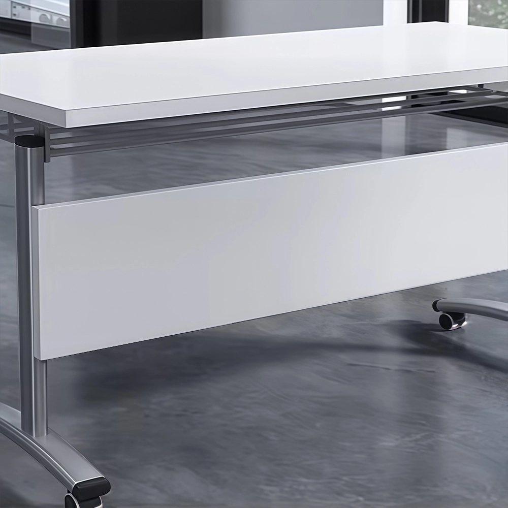 Folding Training Table on Wheels – Mobile Conference Table for Office Meetings - image 4