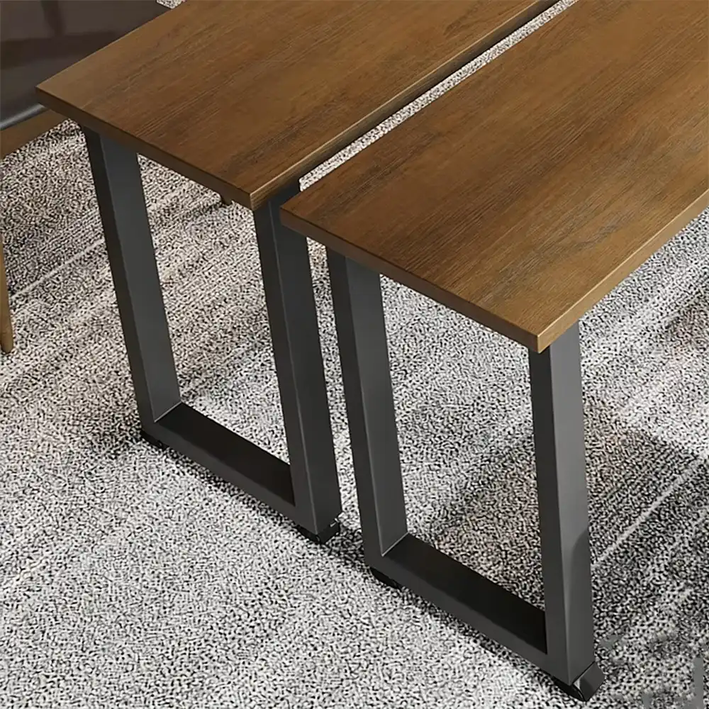 DIY Modular Solid Wood Conference Table – Mobile Reconfigurable - image 4