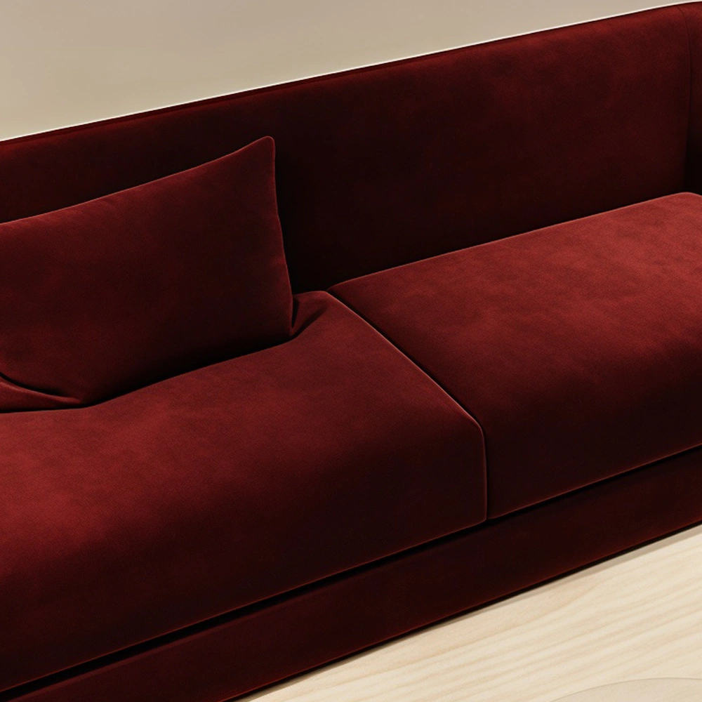 Modern Style Red Vertical Sofa - image 4