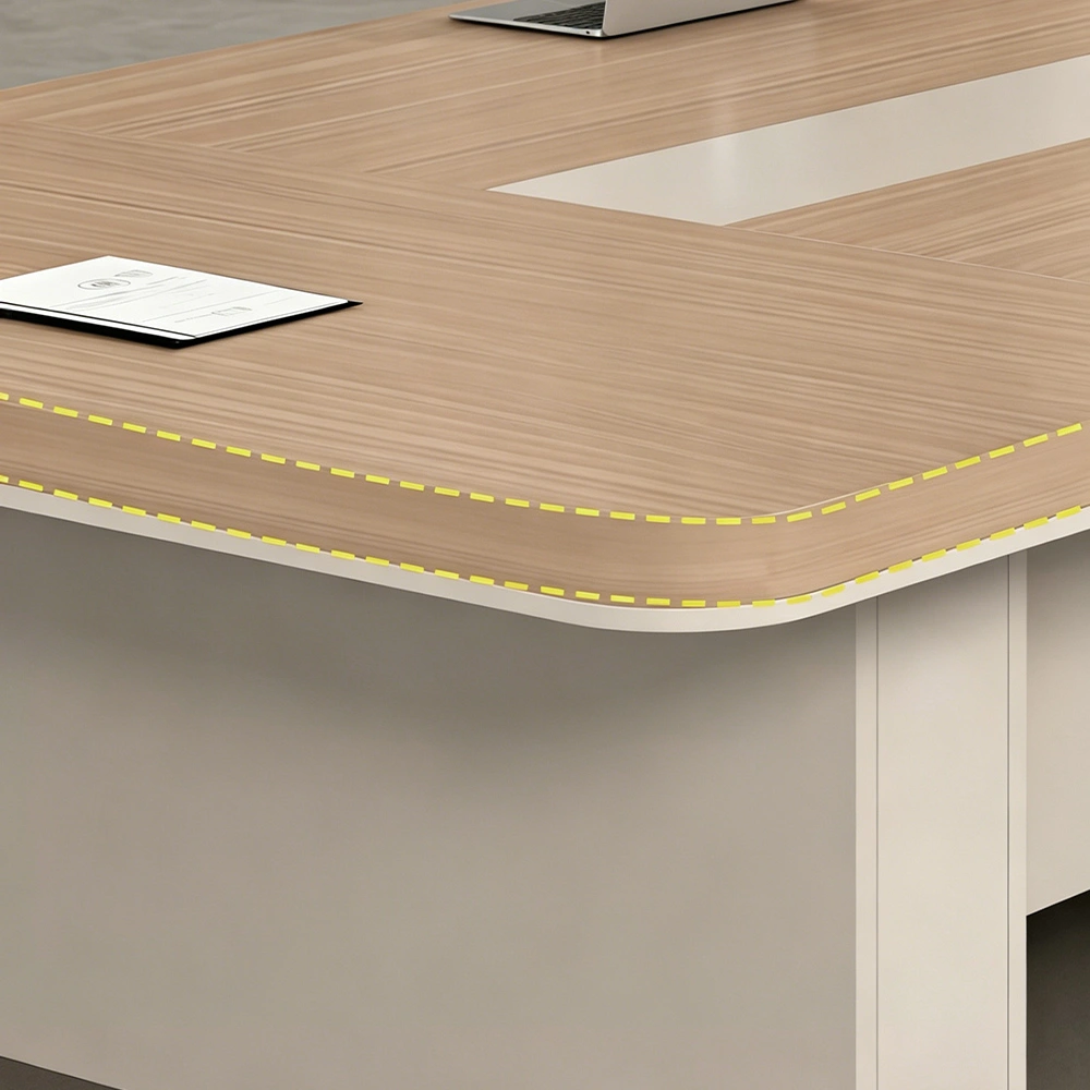 Sleek Rectangular Conference Table – Modern Office Furniture for Meetings & Negotiations - image 5