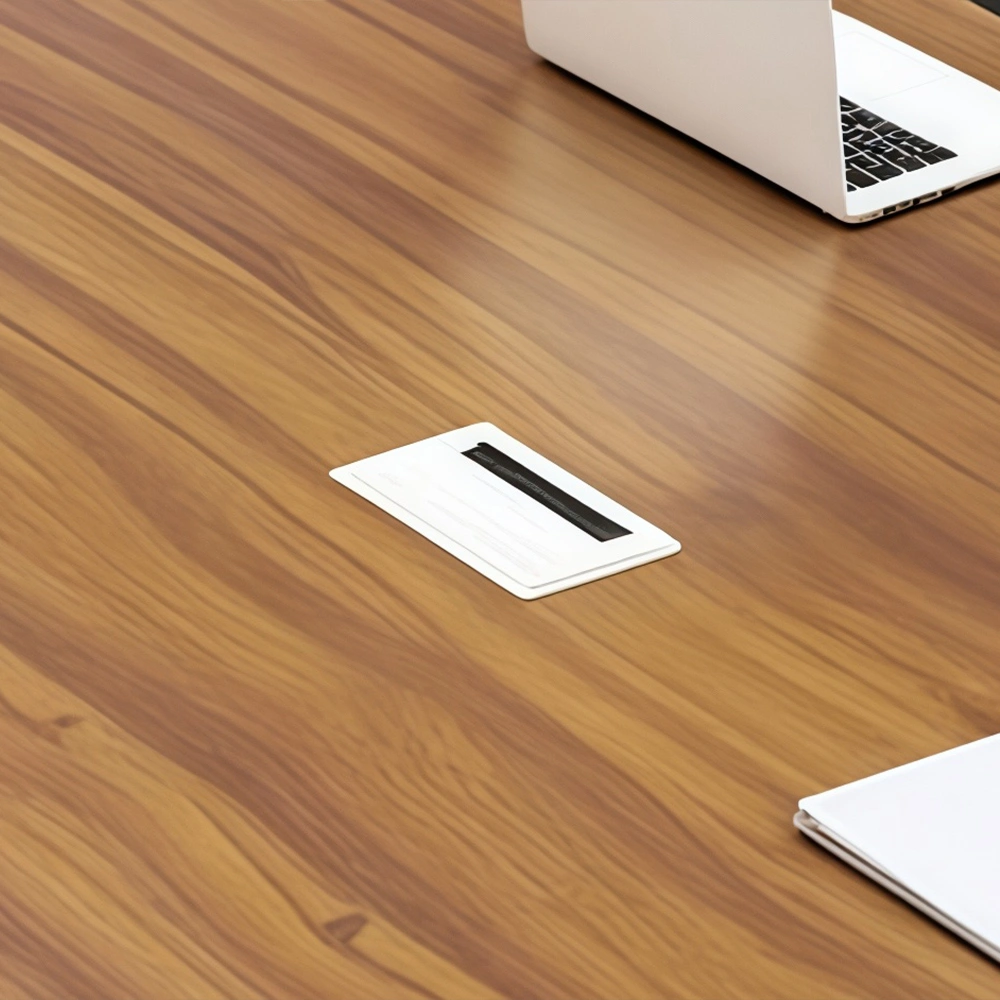 Modern Oval Conference Table – Minimalist Meeting Desk for Office - image 5