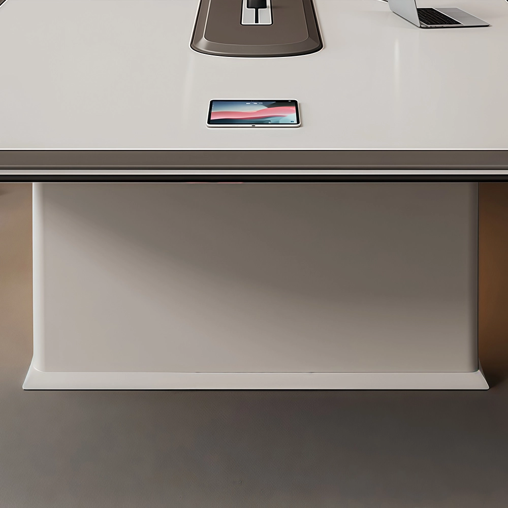 Light Luxury Spray Paint Conference Table – Sleek Modern Design - image 5
