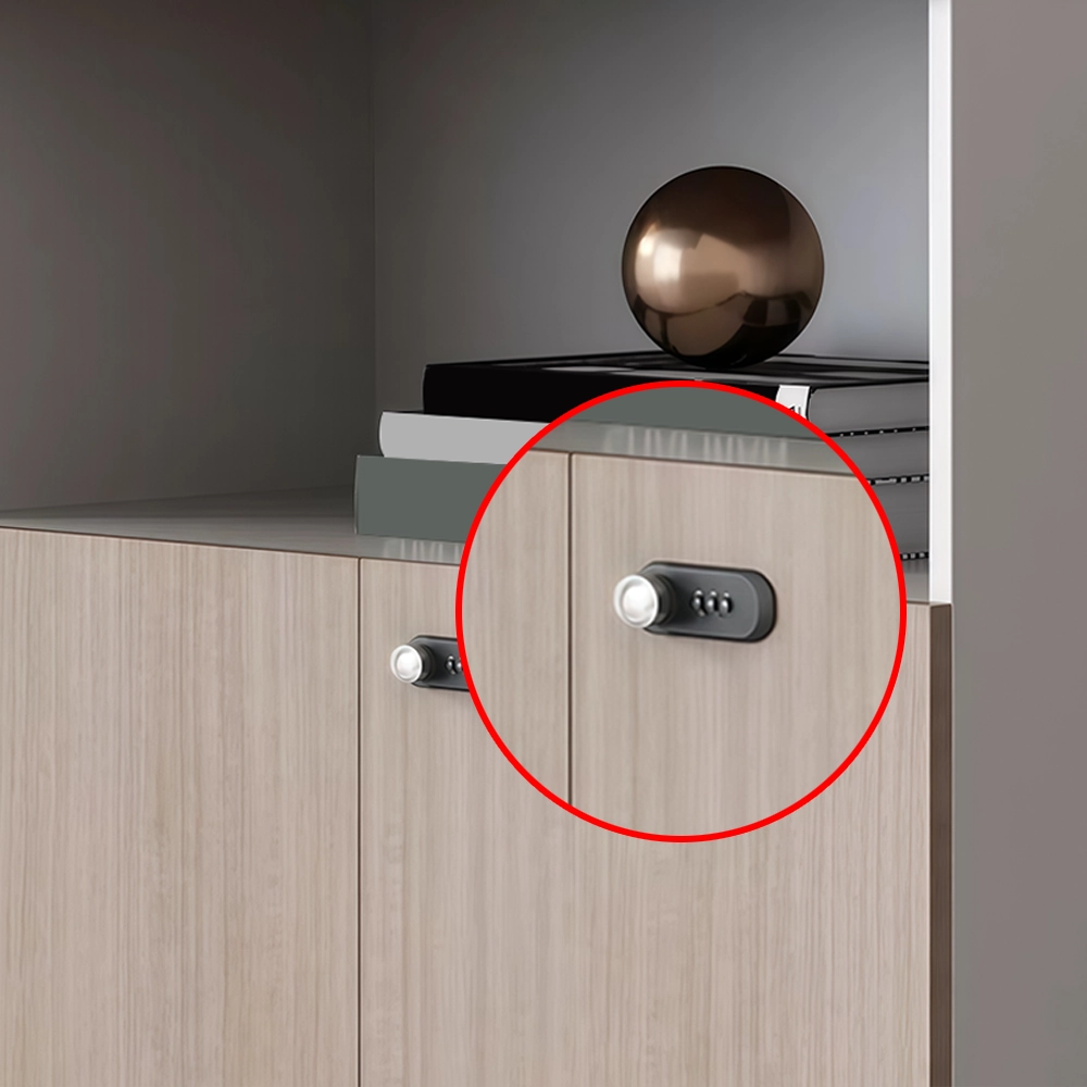 Modern Office Storage Cabinet with Password Lock - image 4