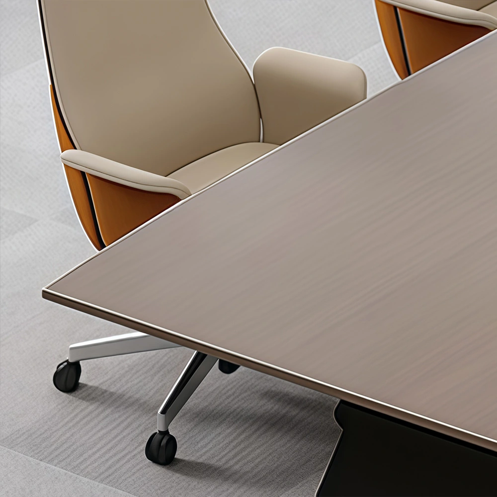 Premium Conference Table Long Modern Desk for Minimalist Workspace - image 5