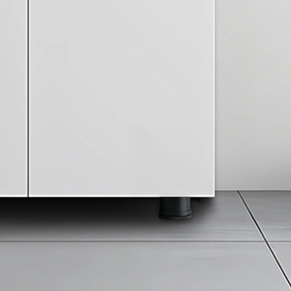 White Wooden Password Lock Low Cabinet - image 4