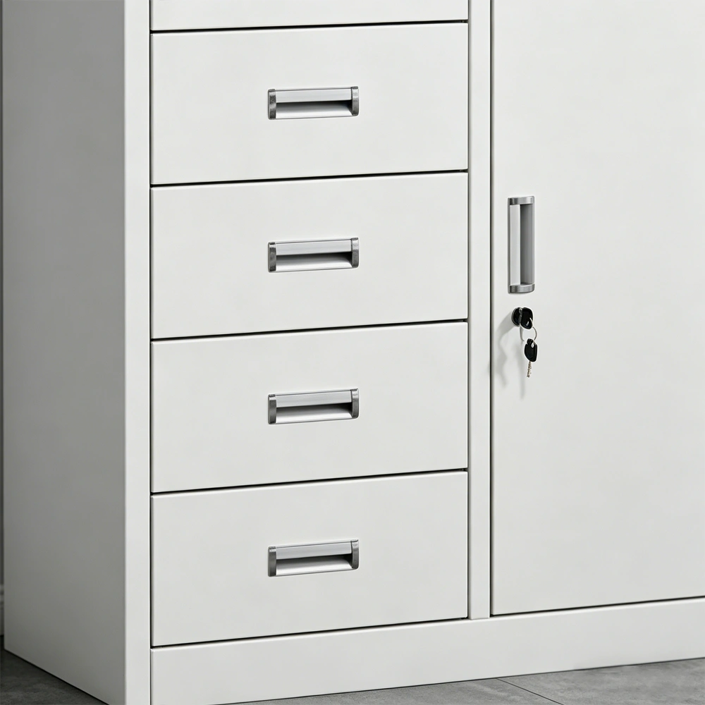 Multi-Tier Steel Office Filing Cabinet - image 4