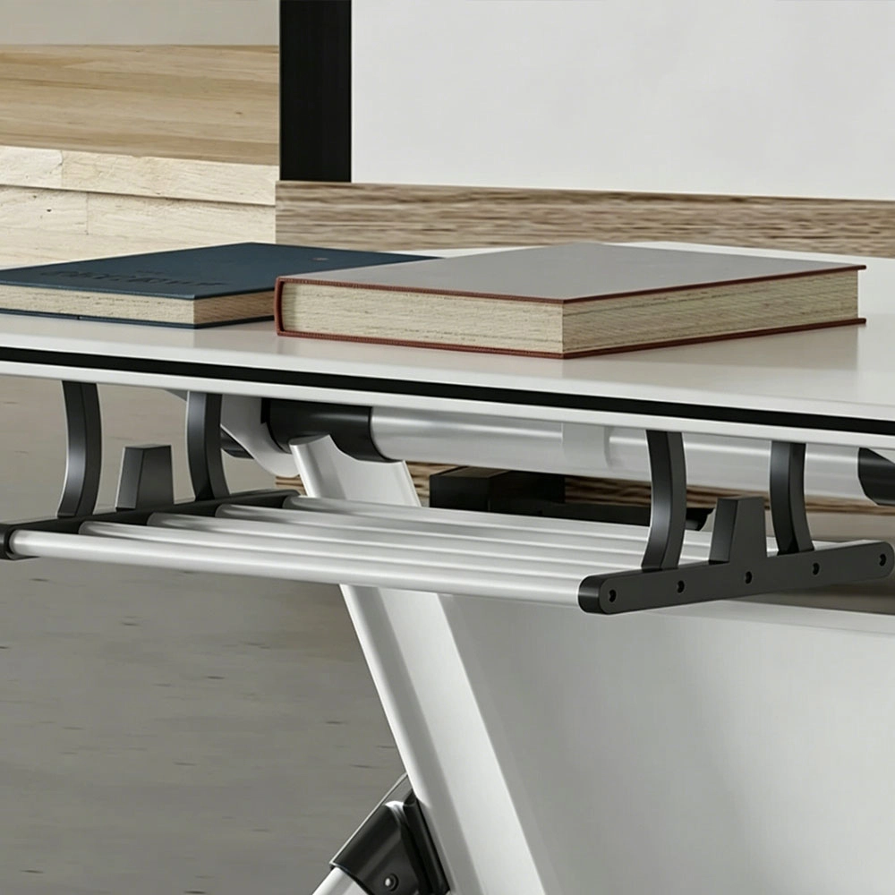 Interlocking Folding Meeting Table on Wheels – Portable Modular Conference Desk - image 5
