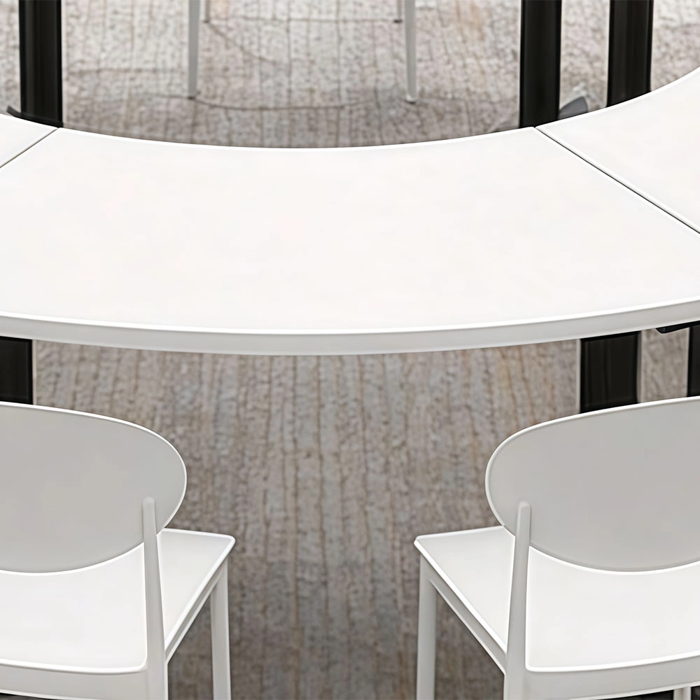 Spliceable Folding Conference Table Mobile – Portable Modular Meeting Table - image 5