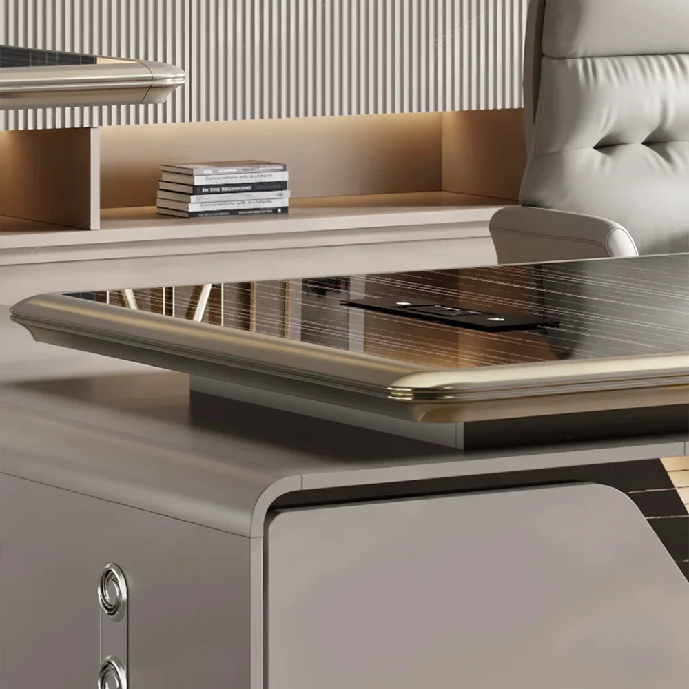 Adjustable Height Executive Desk - image 5