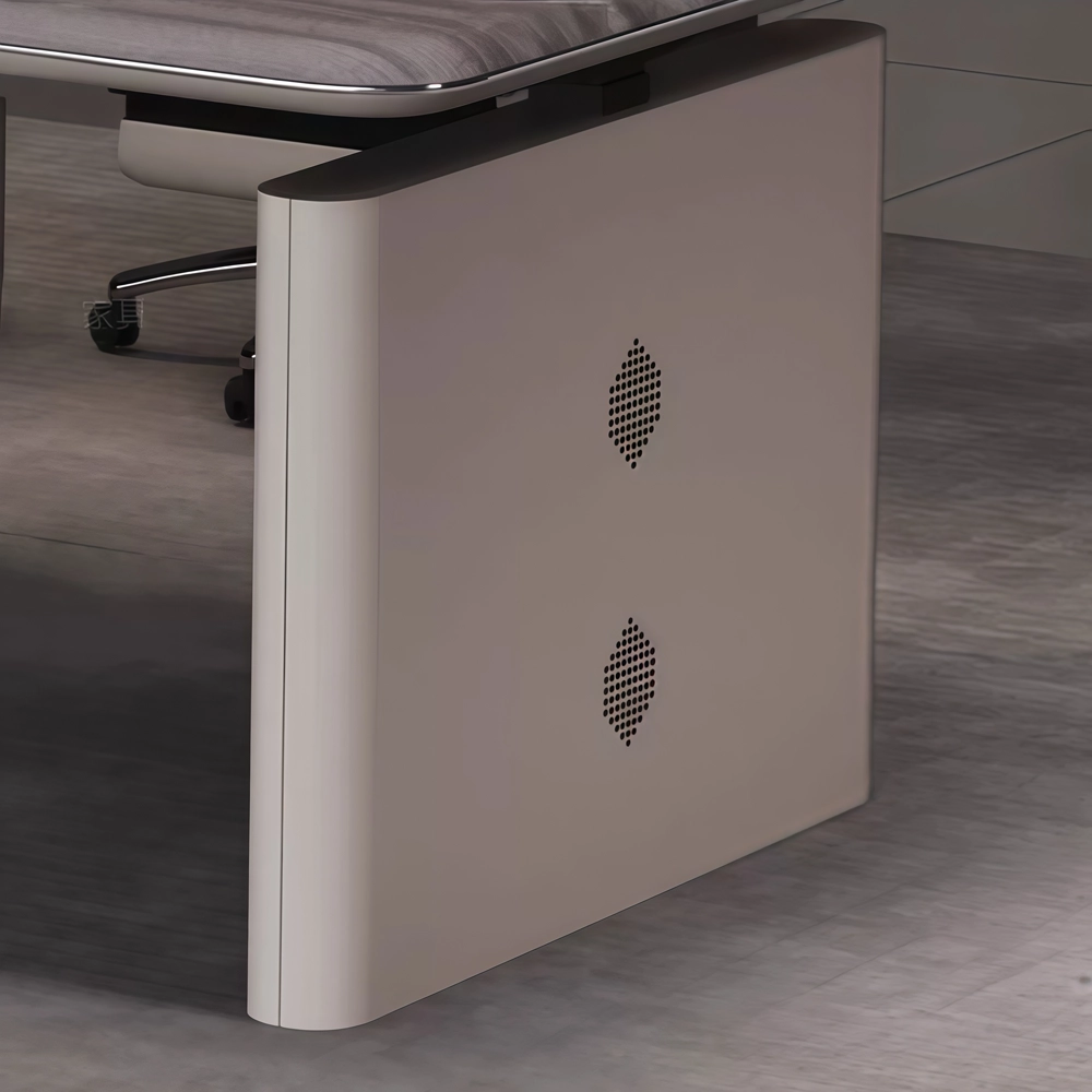 Modern Height Adjustable Electric Office Desk with Drawers & Storage Cabinet - image 5