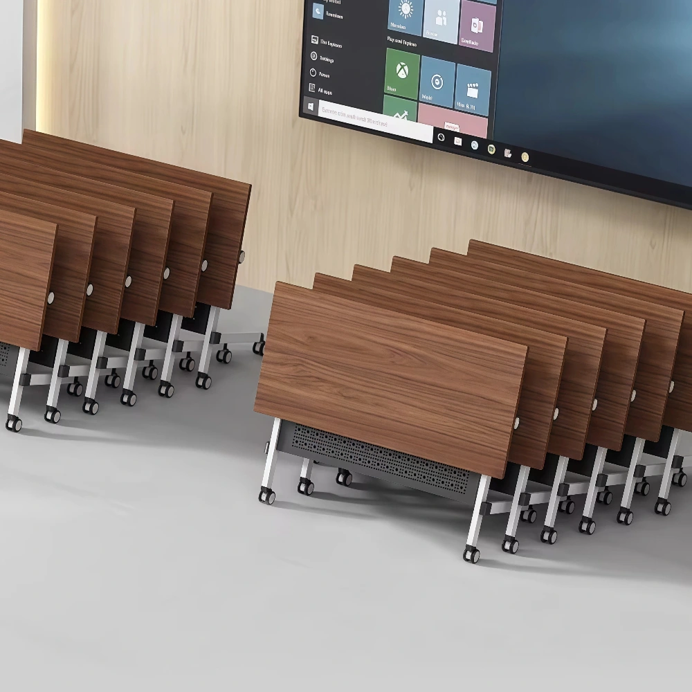 Foldable Rolling Conference Table – Portable Office Conference Table for Meetings - image 5