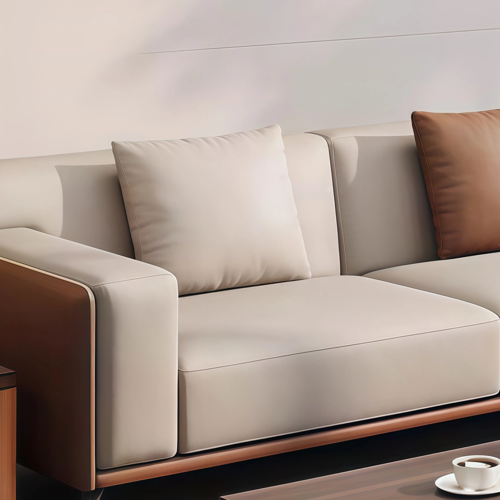 Minimalist-Style Comfortable  Business Sofa - image 5