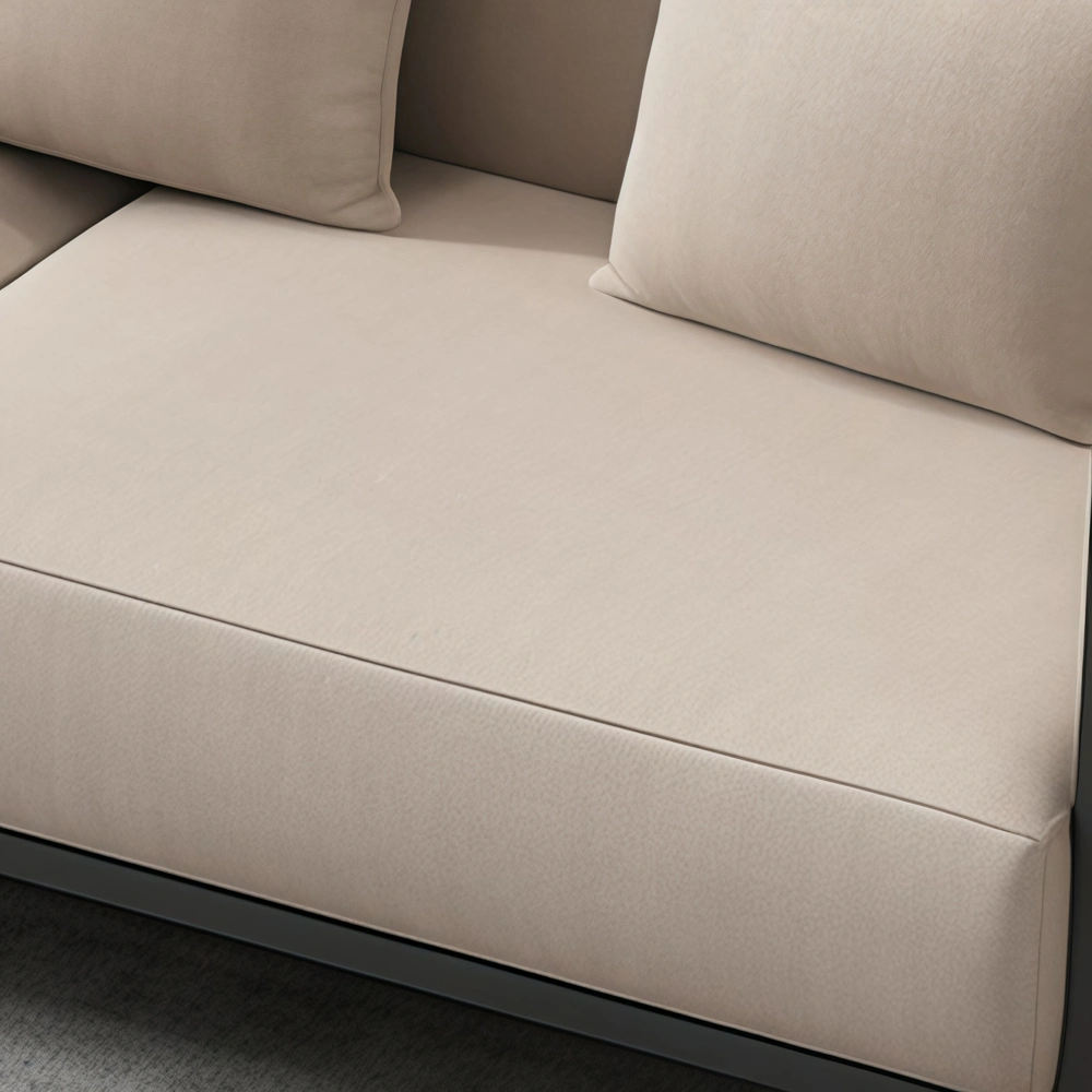Minimalist Modern Metal-Frame Sofa - image 5