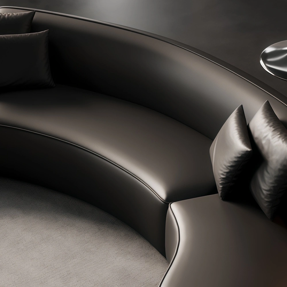 Light Luxury Semi-Circular Sofa for Reception Area - image 5