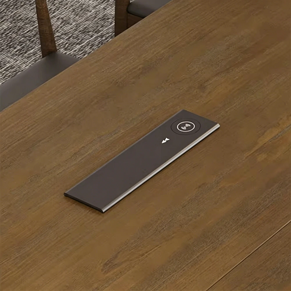 DIY Modular Solid Wood Conference Table – Mobile Reconfigurable - image 5