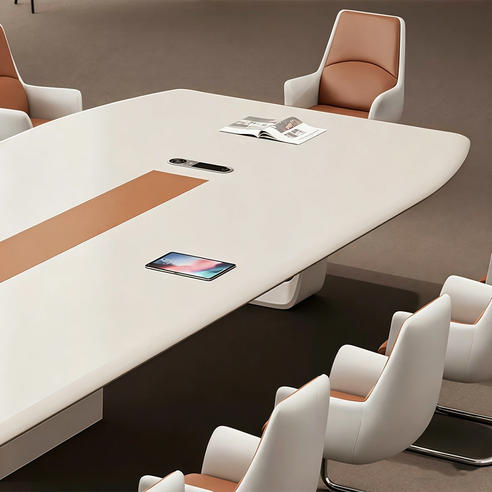 Premium Lacquer Conference Table for Large Meeting Rooms - image 5