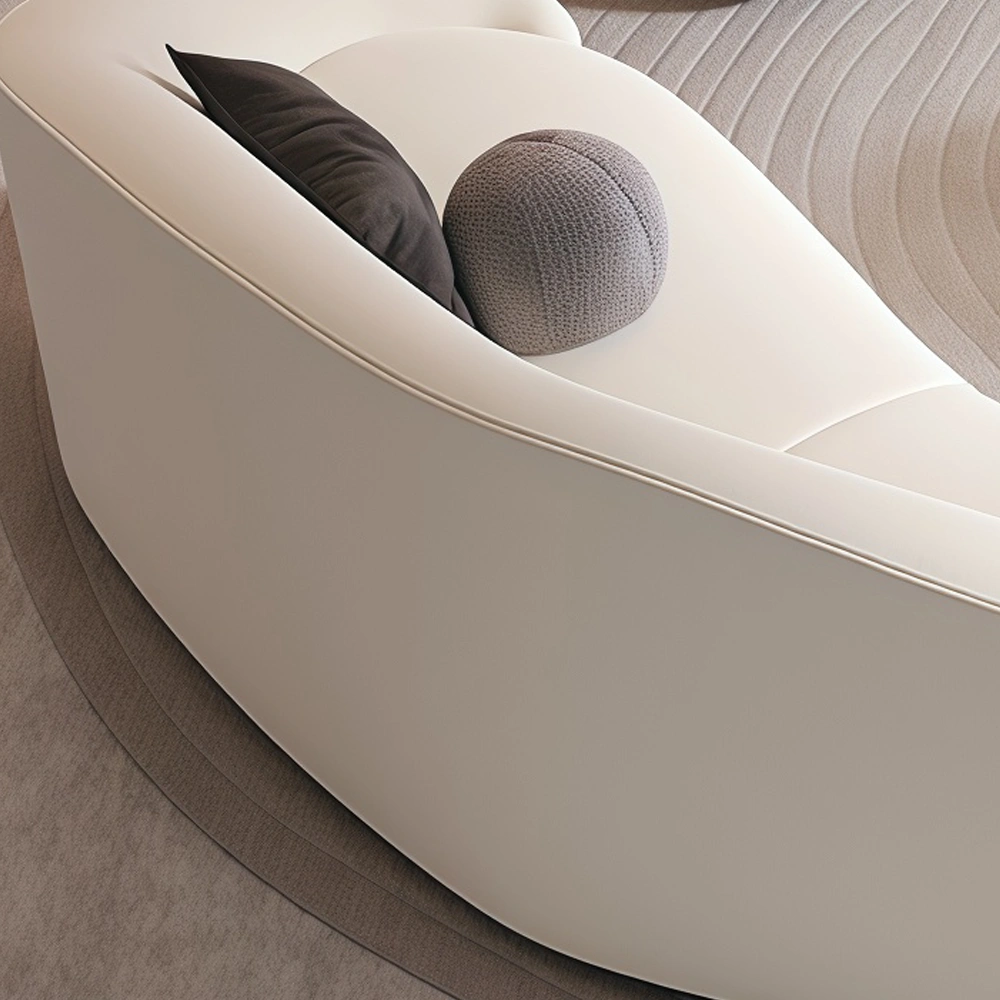 Modern Curved Sofa for Lobby Areas - image 5