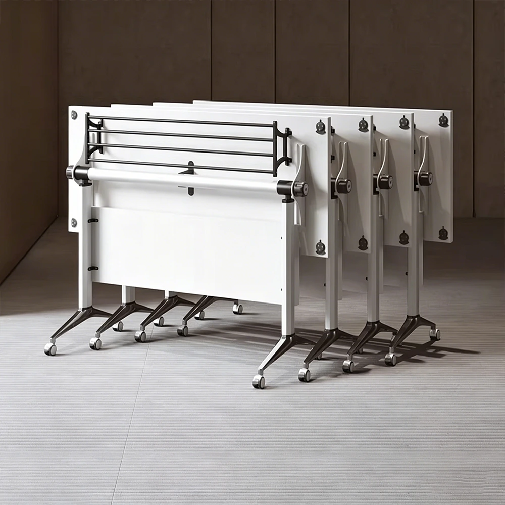 Mobile Folding Meeting Table with Splicing Design - image 6
