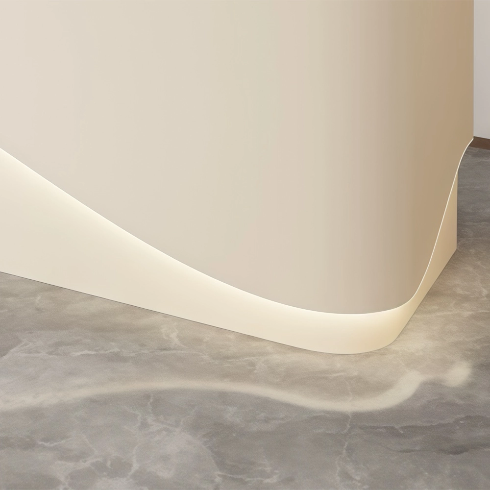 Elegant Cream-style Reception Desk - image 5