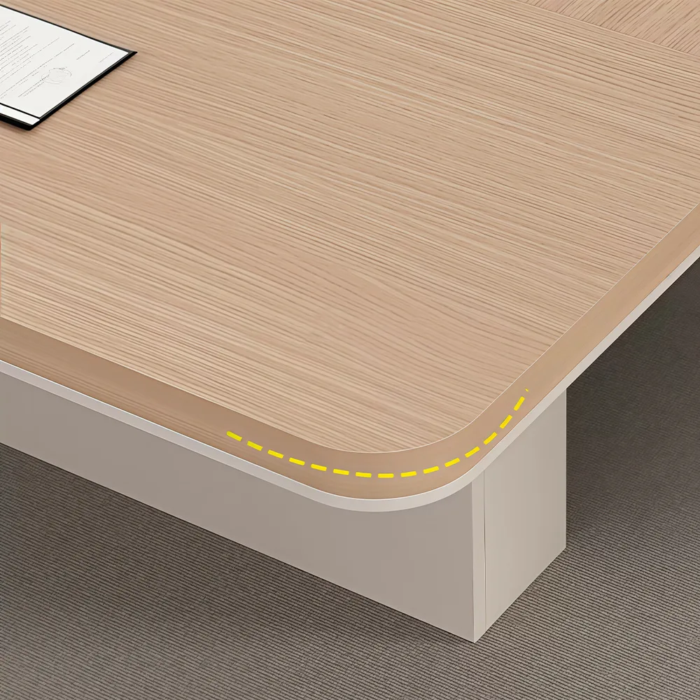 Sleek Rectangular Conference Table – Modern Office Furniture for Meetings & Negotiations - image 6