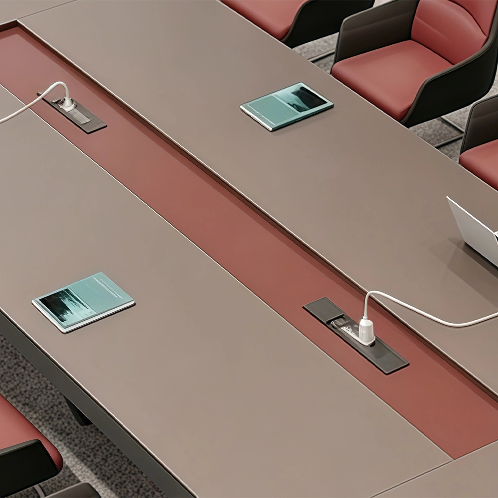 Luxury Large Conference Table for Office – Heavy-Duty Executive Meeting Desk - image 6