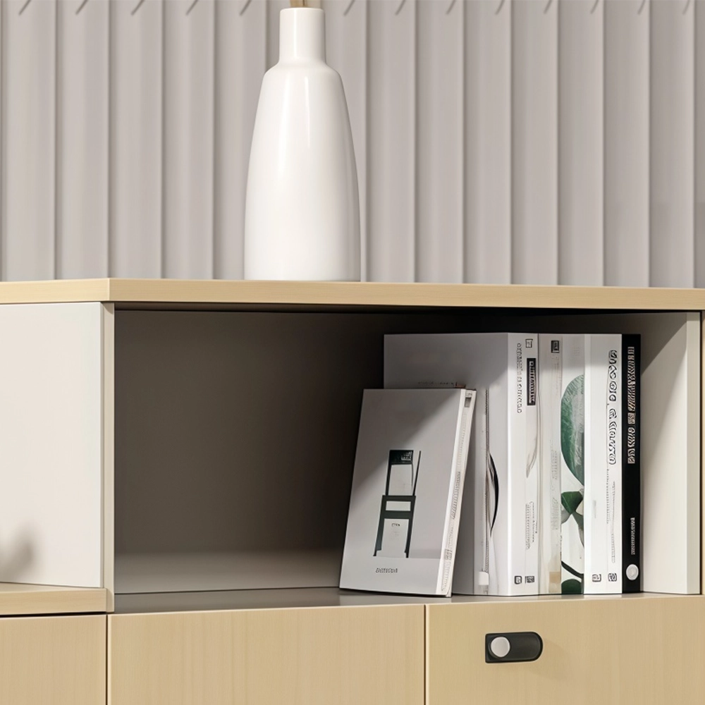 Wooden Filing Cabinet for Workspace Storage - image 5