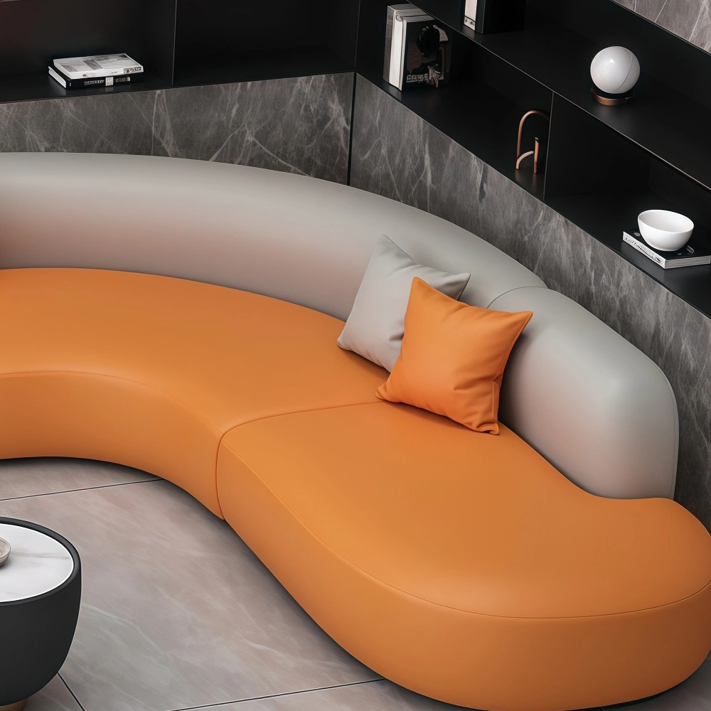 Equilateral Corner Sofa – L-Shaped Minimalist Modern Style - image 6