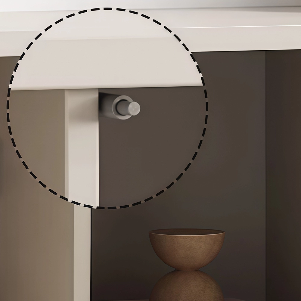 Minimalist Office Tea & File Storage Cabinet - image 6