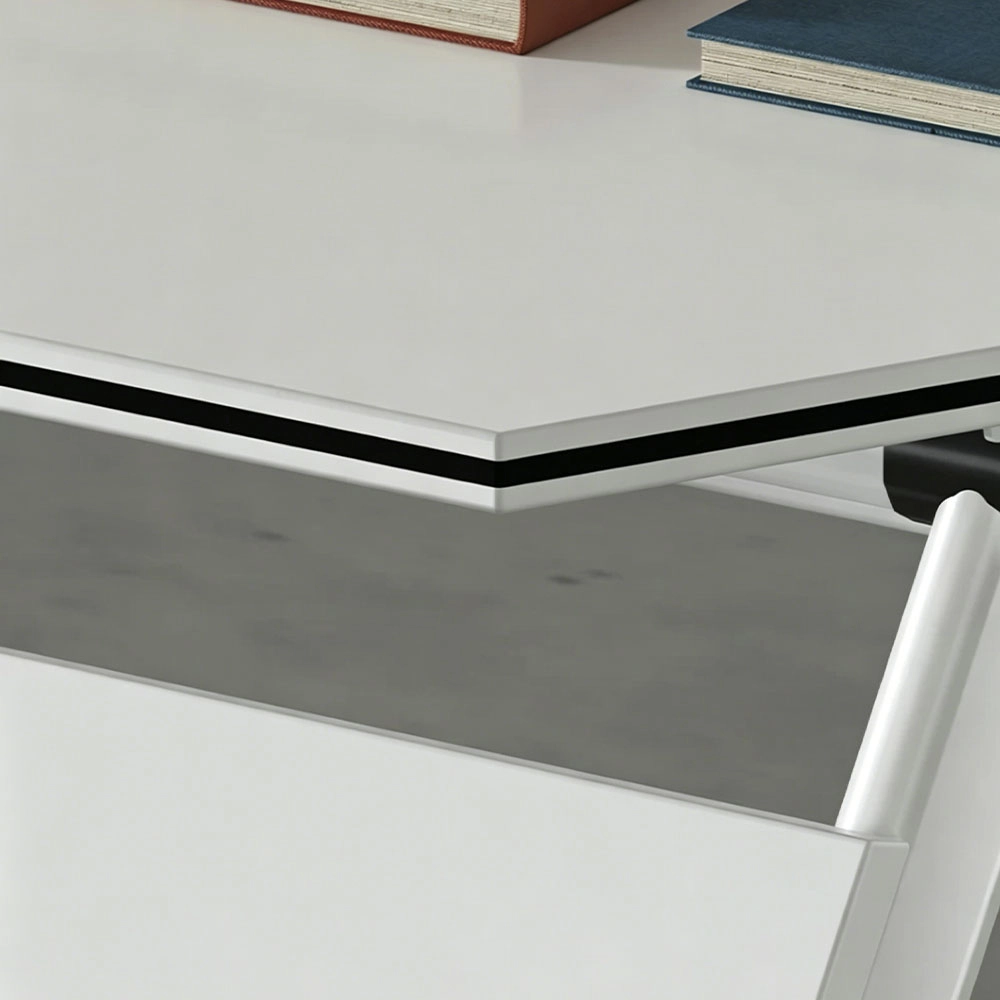 Interlocking Folding Meeting Table on Wheels – Portable Modular Conference Desk - image 6