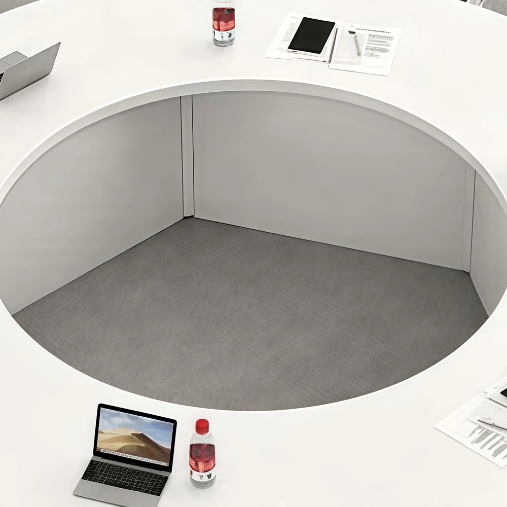 Creative Round Meeting Tables for Modern Offices  Circular Conference Table Designs - image 6