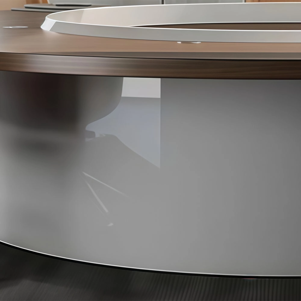 Elegant Round Meeting Table – Minimalist Style for Modern Offices - image 6