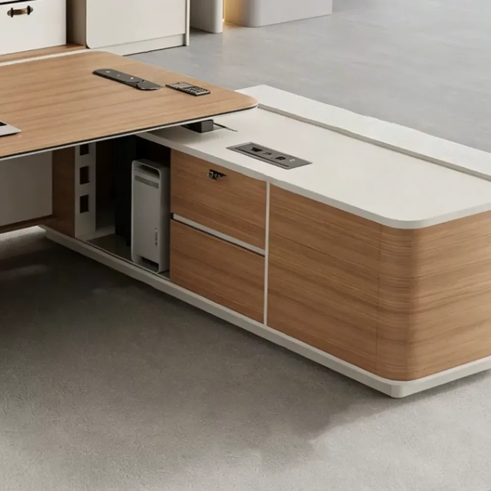 Modern Electric Height Adjustable Executive Office Desk - image 4