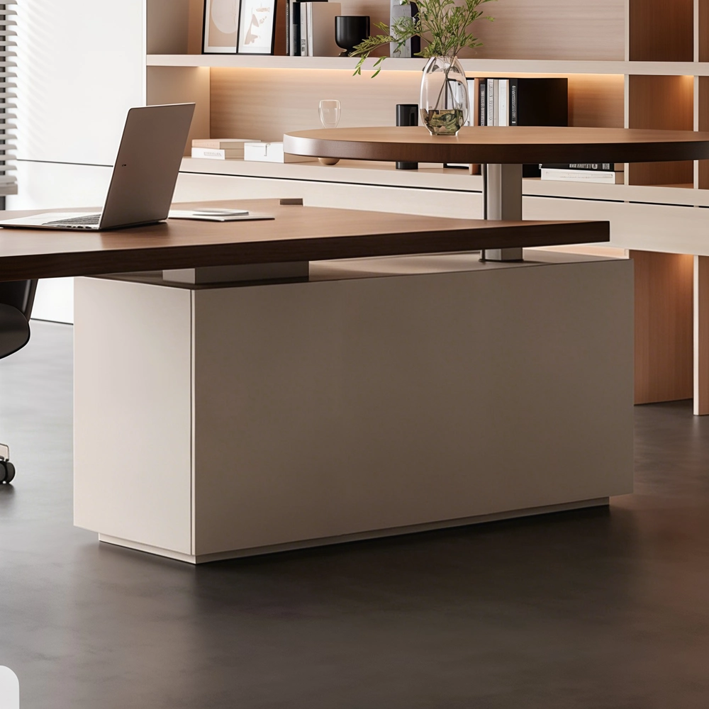 Premium Electric Height Adjustable Desk – Light Luxury Office Desk with Advanced Lift System - image 6