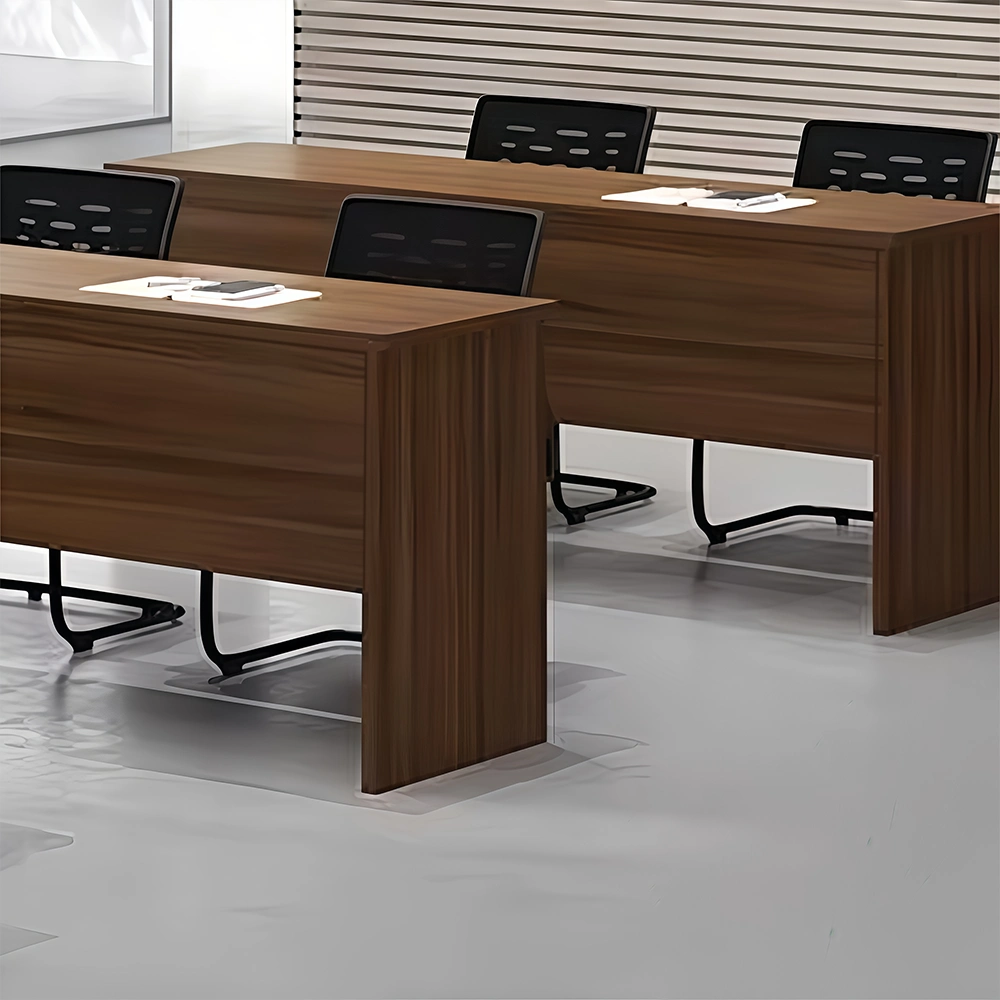 Minimalist Long Conference Table  Simple Rectangular Bar Table for Meetings - image 6