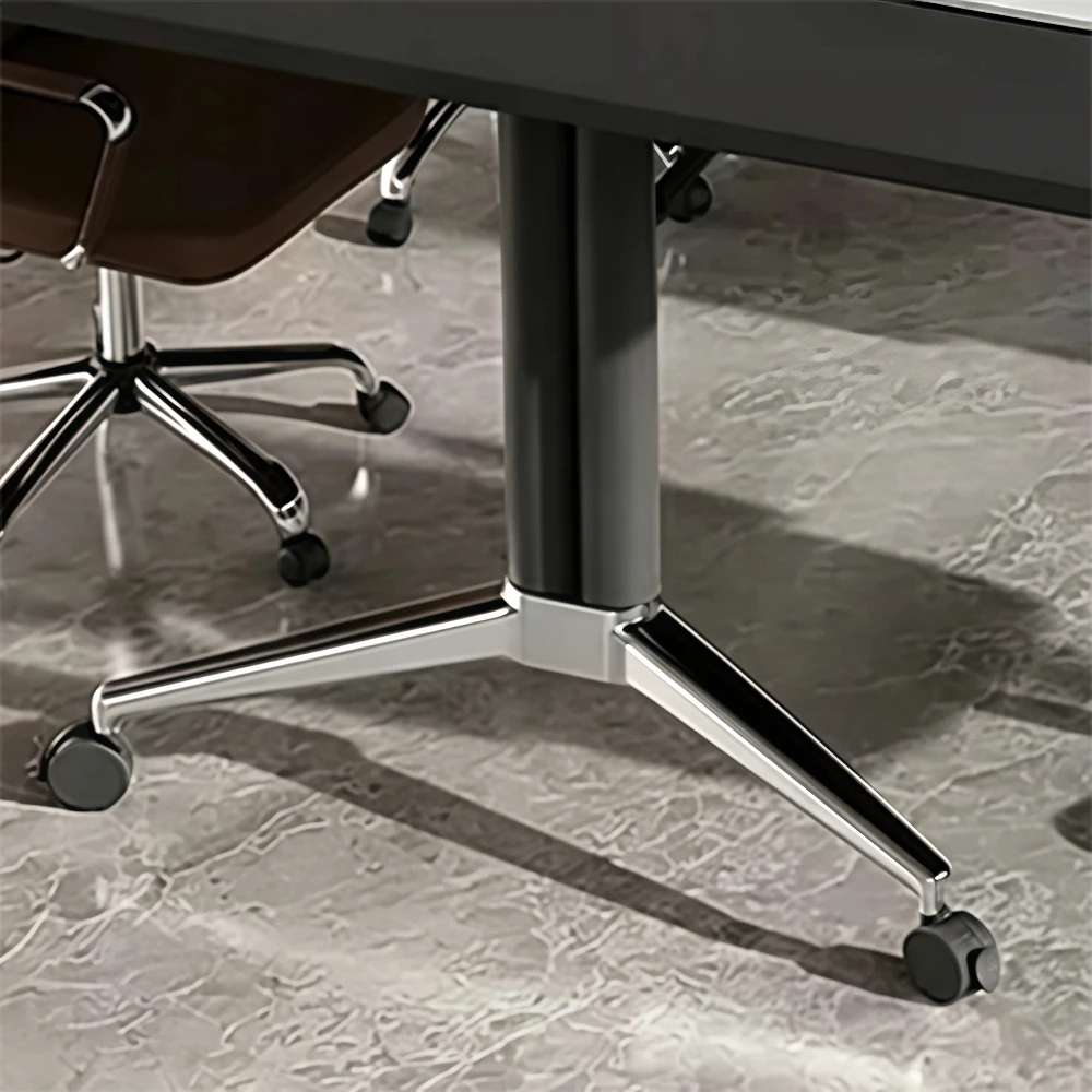 Mobile Folding Meeting Table – Spliceable Long Desk for Flexible Workspaces - image 8
