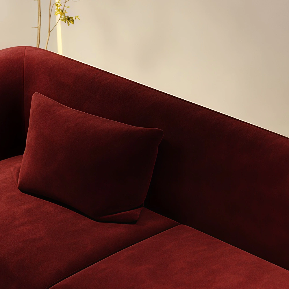 Modern Style Red Vertical Sofa - image 6