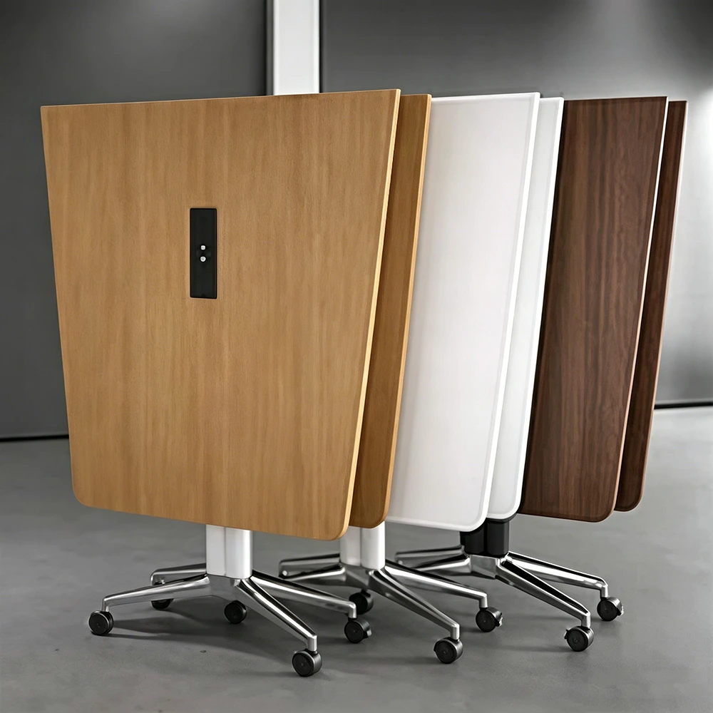 Mobile Long Conference Table – Portable Folding Desk for Meetings - image 6
