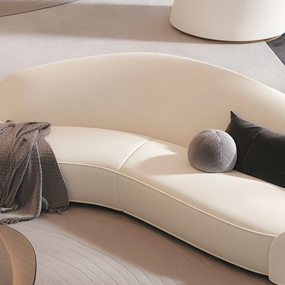 Modern Curved Sofa for Lobby Areas - image 6