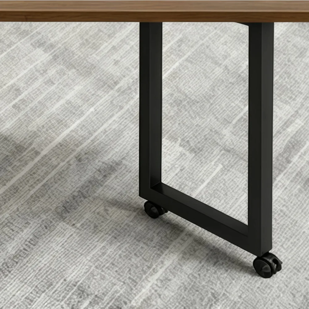 DIY Modular Solid Wood Conference Table – Mobile Reconfigurable - image 6