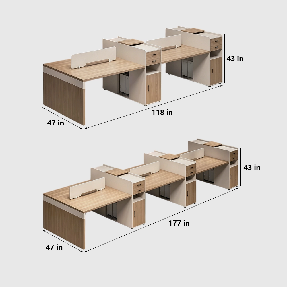 Economical and Practical Staff Office Workstations - image 7