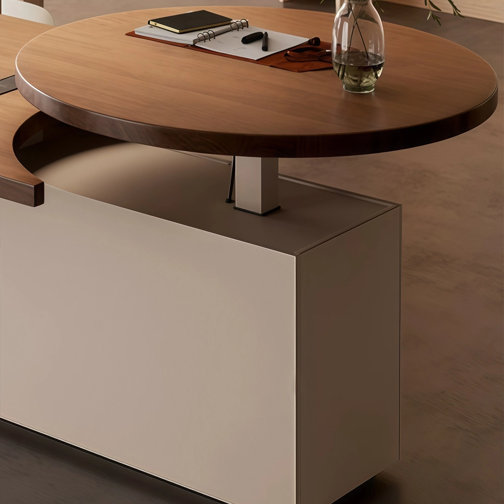 Electric Height Adjustable Conference & Executive Desk - image 4