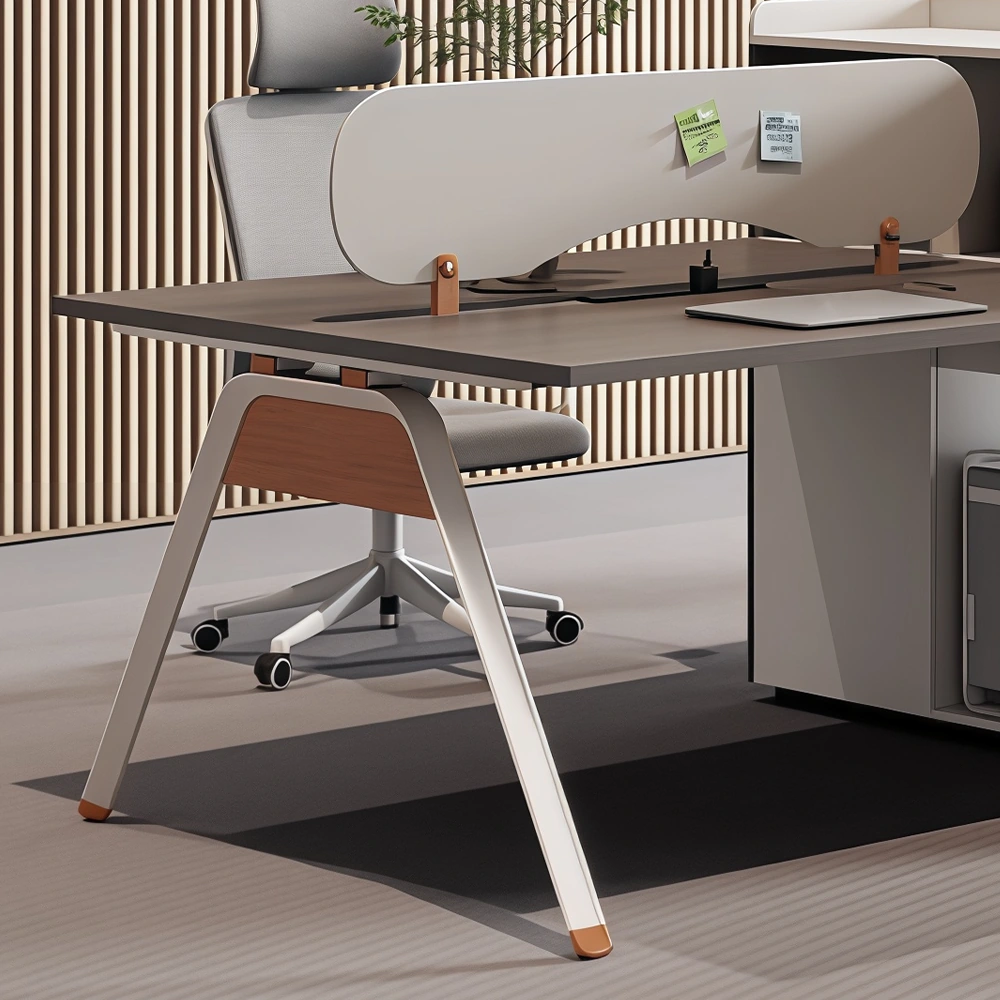 Employee Computer Desk with High Cabinet - image 6