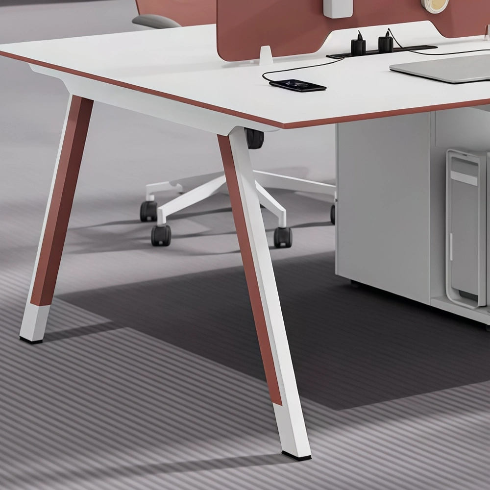 Employee Office Desk with Password-Locked Drawer - image 6