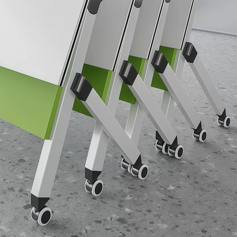 Foldable Conference Table with Wheels - image 5