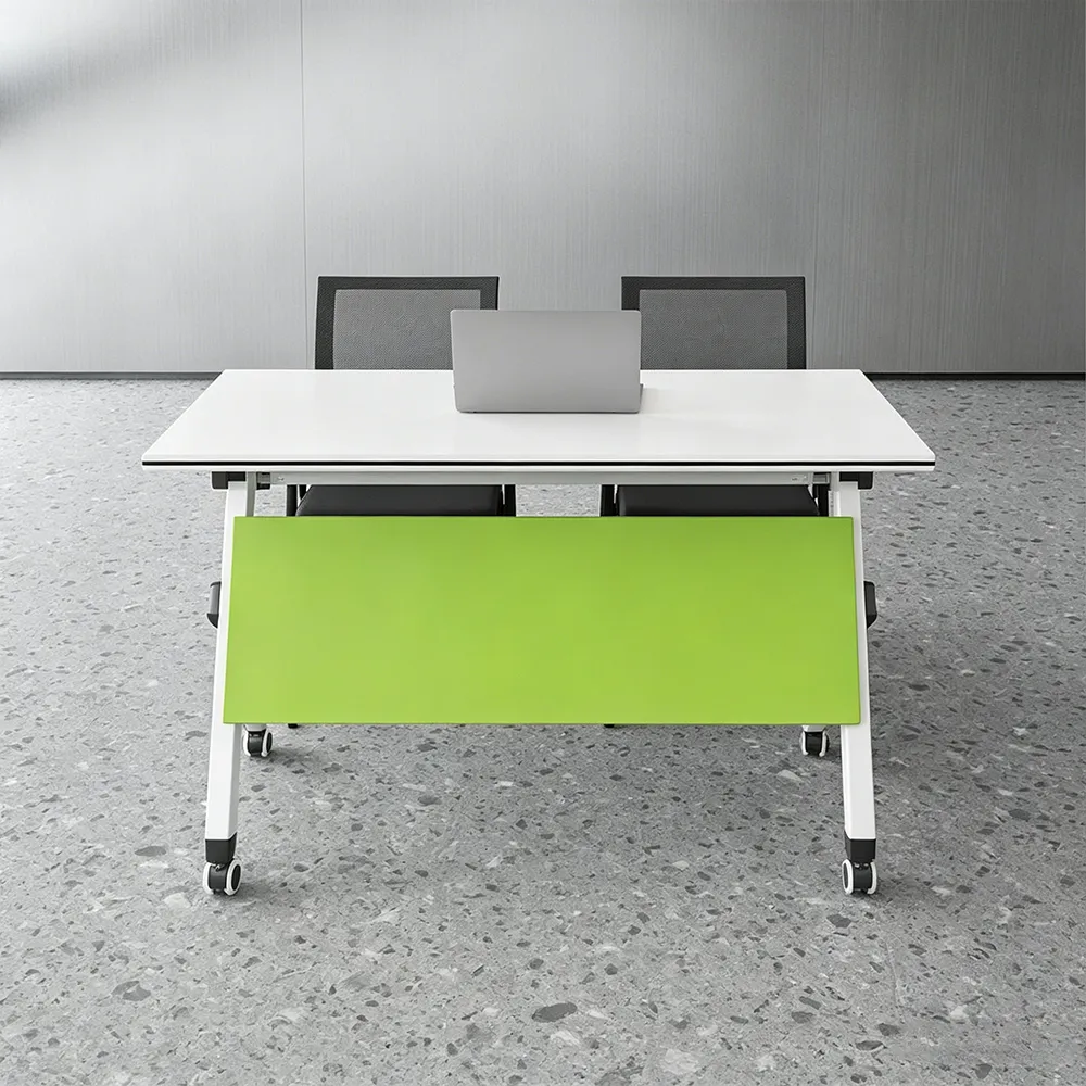 Foldable Conference Table with Wheels - image 3