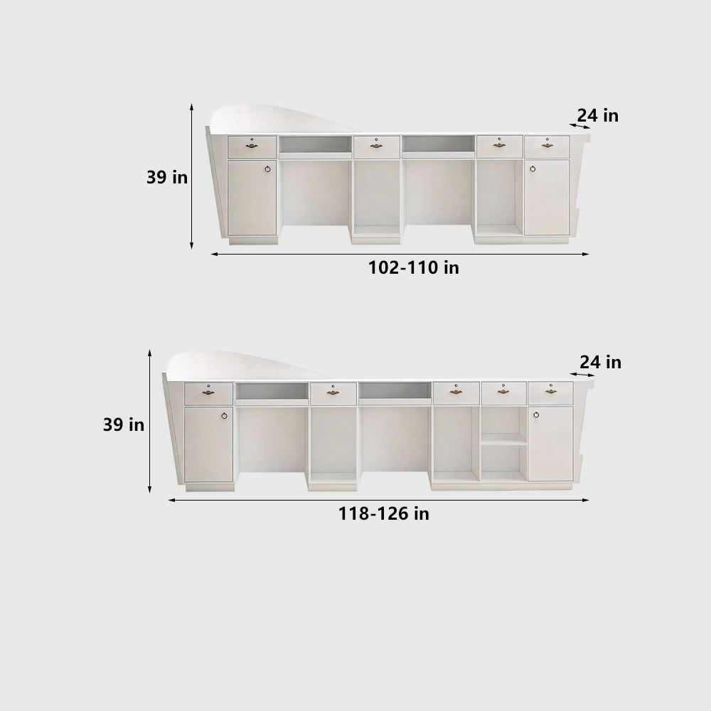 Front Desk Counter & Cashier Table - image 9