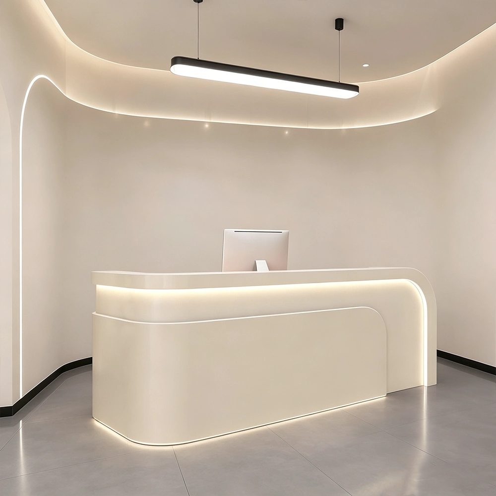 Front Reception Desk with Cashier Station - image 3