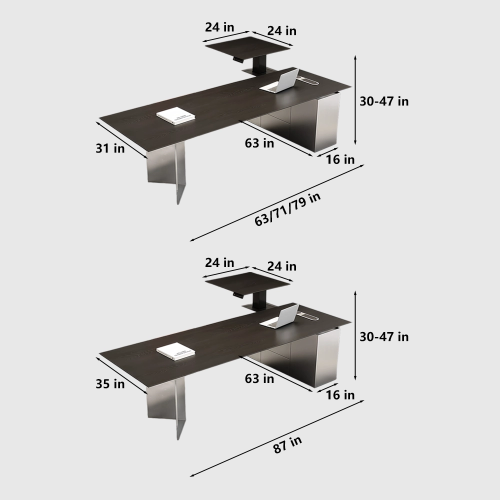 High-End Smart Electric Desk for Executive Office - image 7