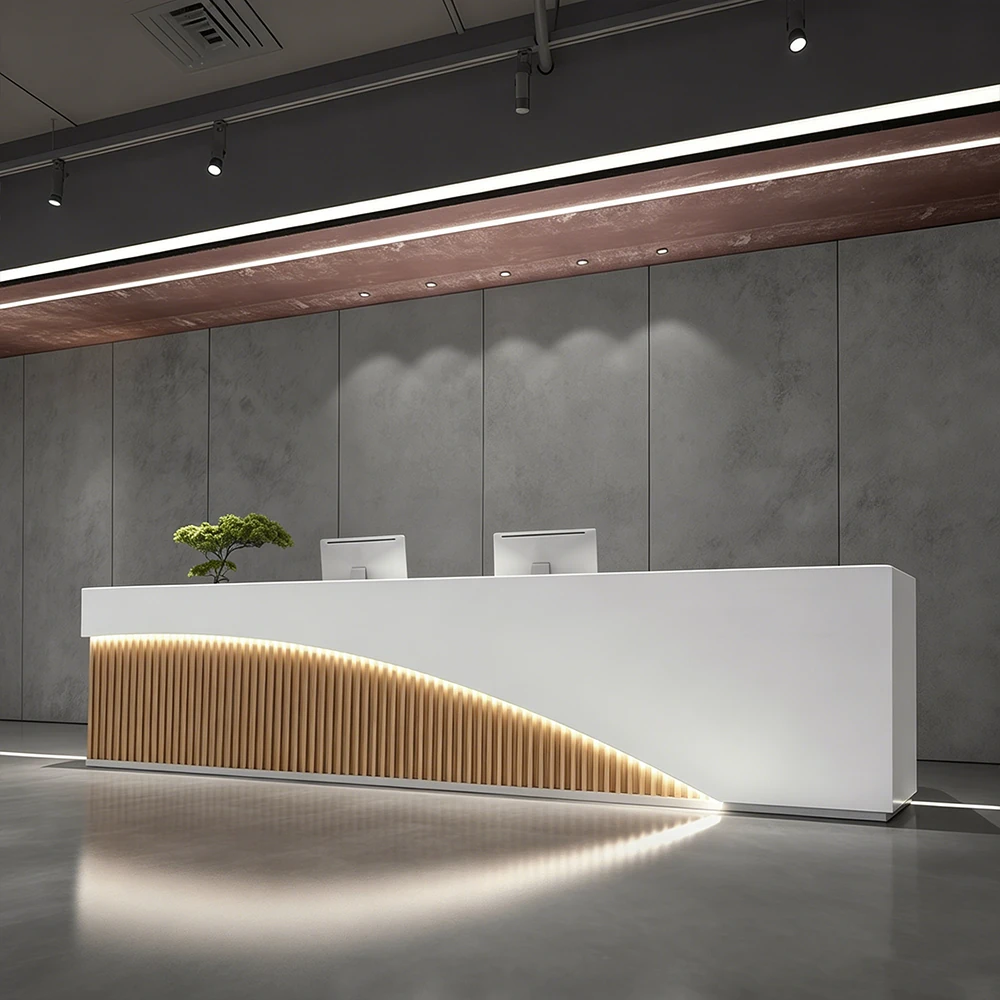 Industrial Style Stainless Steel Cashier Counter - image 2