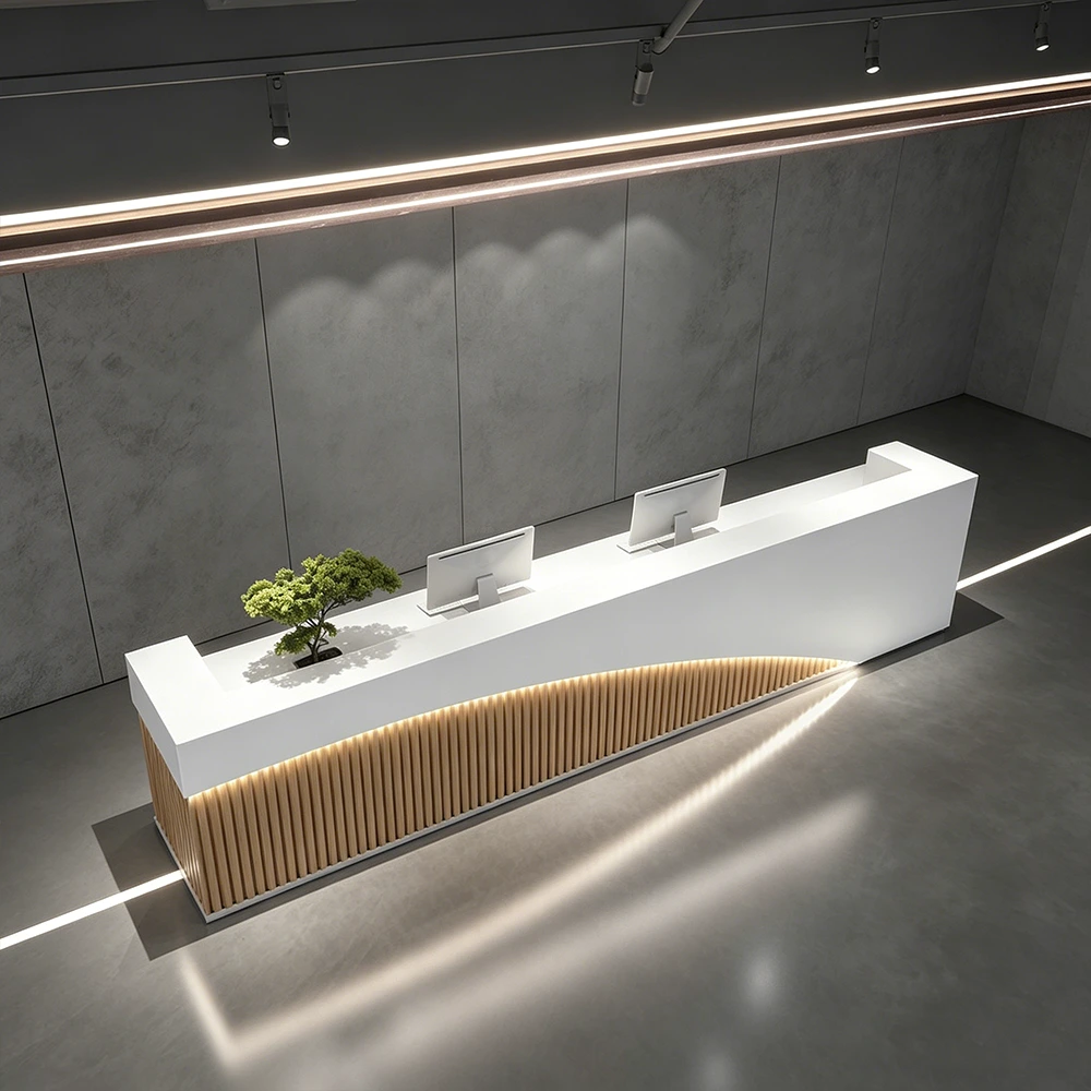 Industrial Style Stainless Steel Cashier Counter - image 3